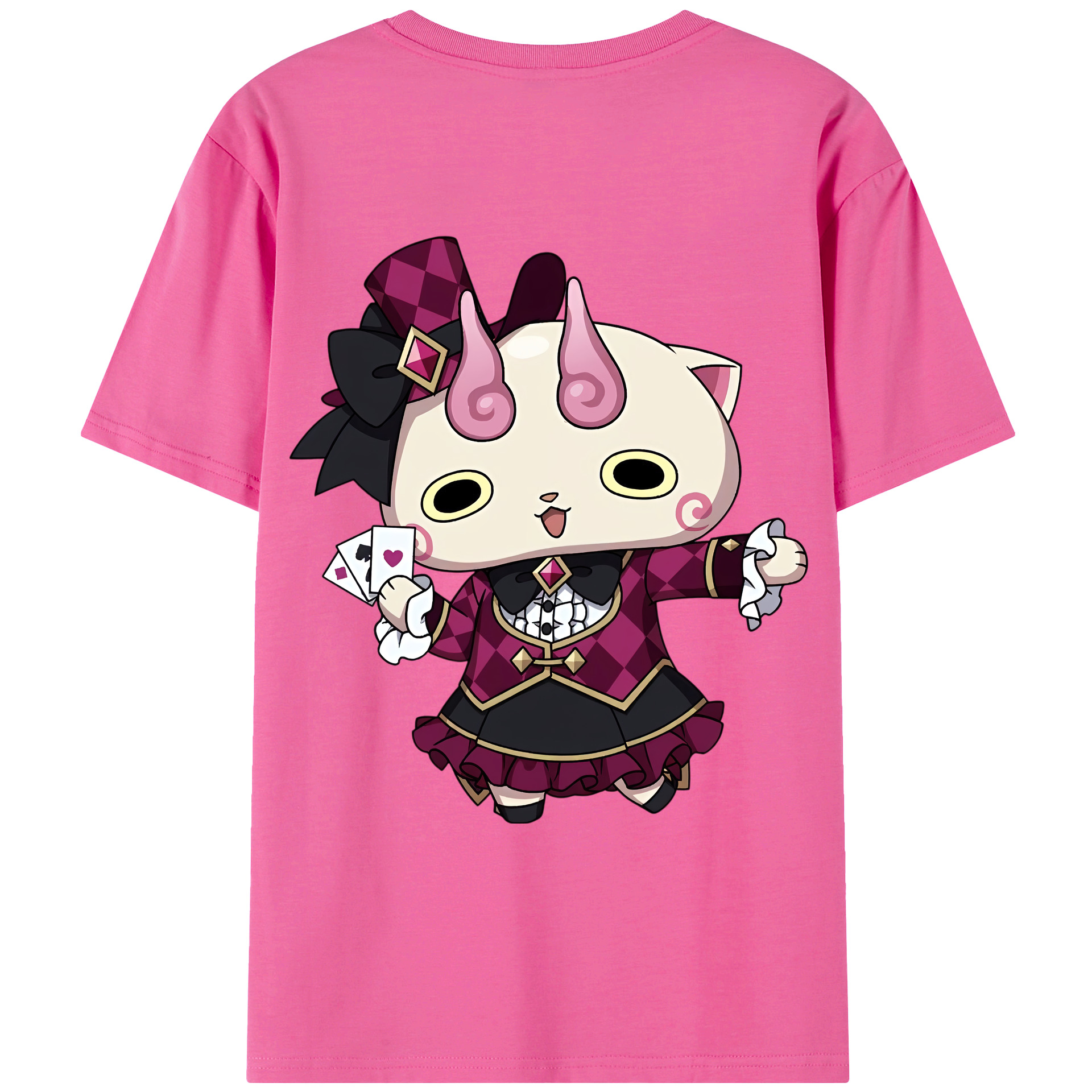 （画像用） 妖怪ウォッチ Yo-kai Watch レディース半袖Tシャツ(バックプリント)